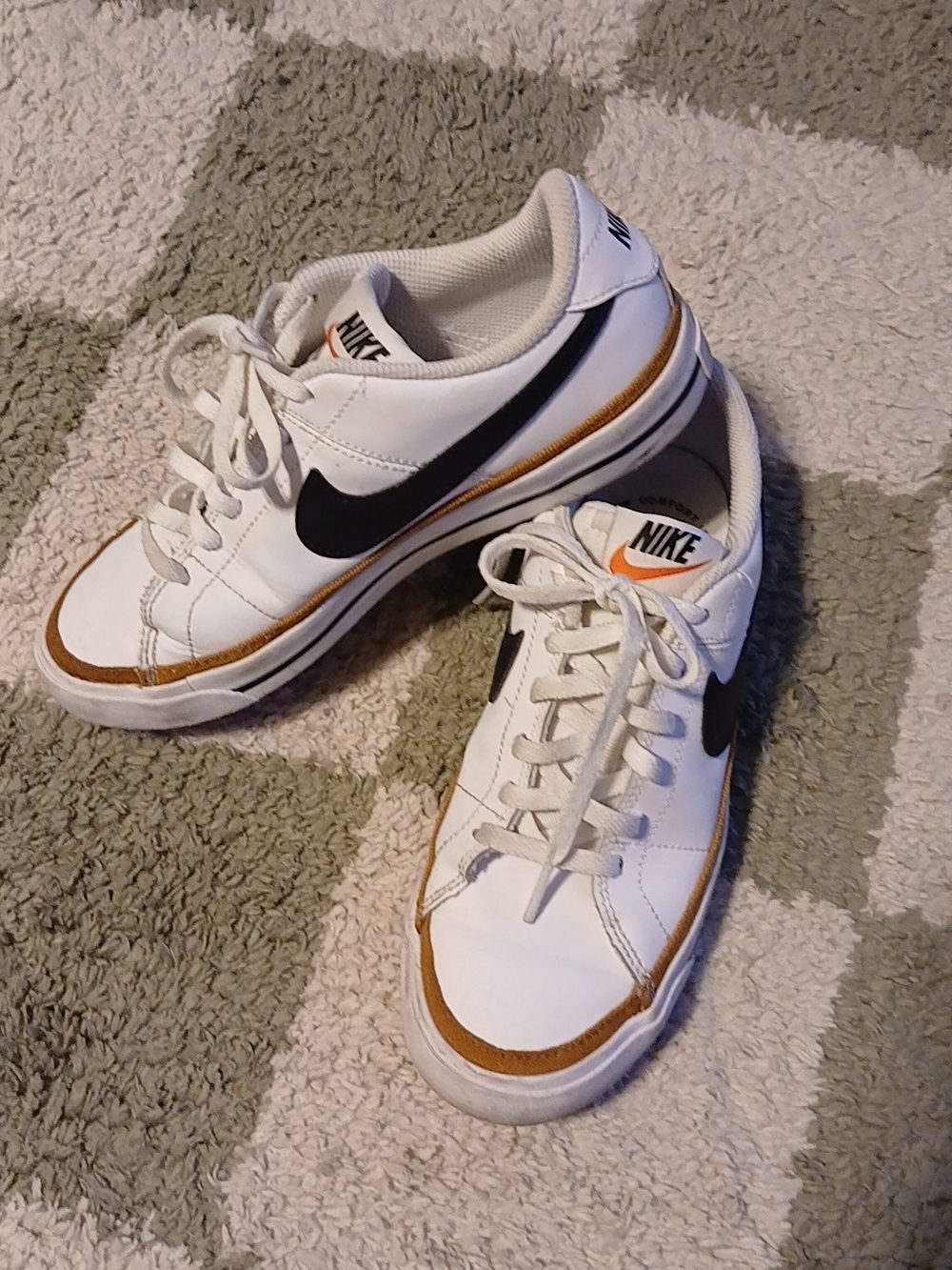 Nike Legacy Court Boys' Comfort Insole Sneakers Boys Size 4Y
